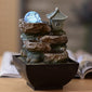 Desktop Rockery Fengshui Wheel Office Small Fountain