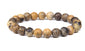 Black Gallstone Bracelet Tiger Eye Energy Fitness Men's Gift Jewelry
