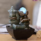 Desktop Rockery Fengshui Wheel Office Small Fountain