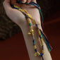 Tibetan Cotton Rope Hanging Neck Pendant Necklace